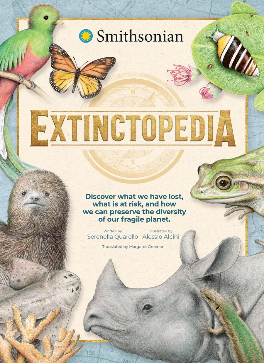 Cover of Extinctopedia: Discover What We Have Lost, What Is at Risk, and How We Can Preserve the Diversity of Our Fragile Planet