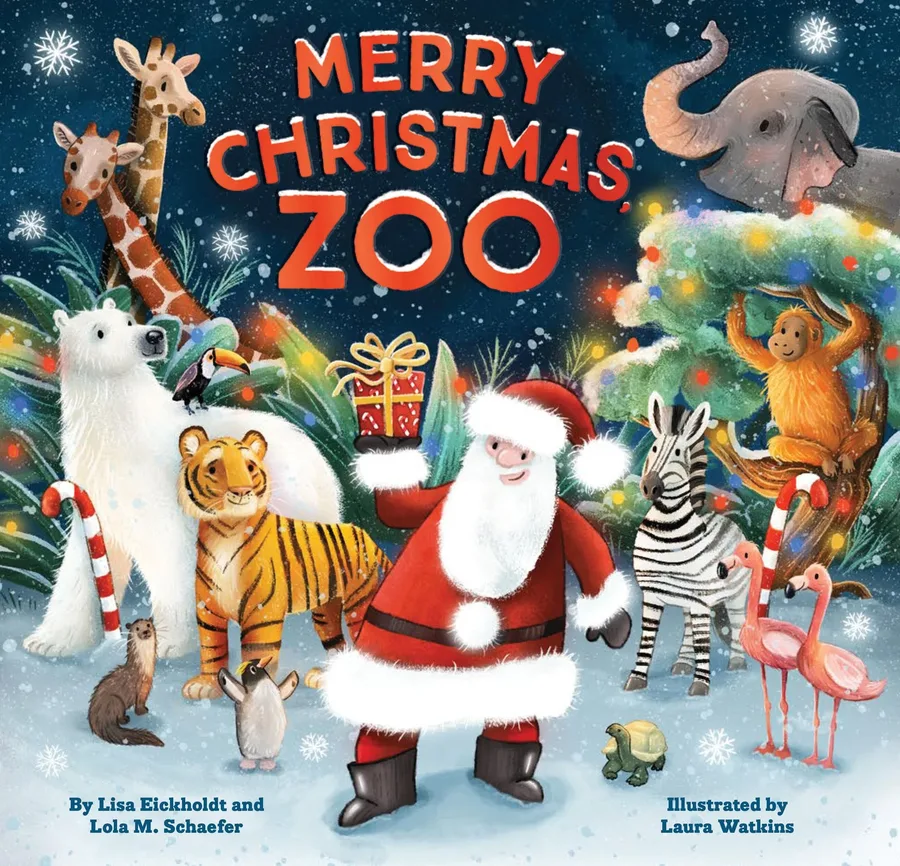 Cover of Merry Christmas Zoo