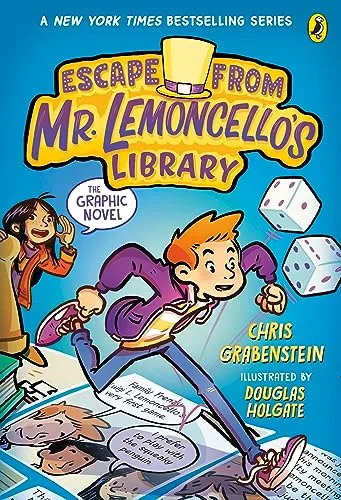 Cover of Escape from Mr. Lemoncello’s Library: The Graphic Novel