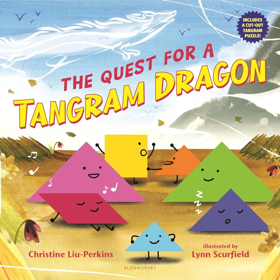 Cover of The Quest for a Tangram Dragon