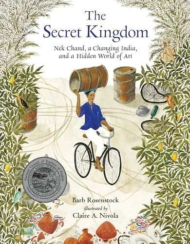 Cover of The Secret Kingdom: Nek Chand, a Changing India, and a Hidden World of Art