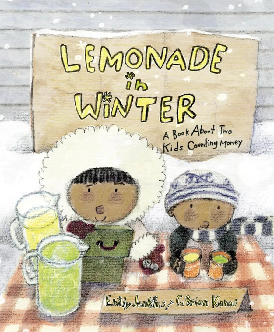 Cover of Lemonade in Winter: A Book About Two Kids Counting Money