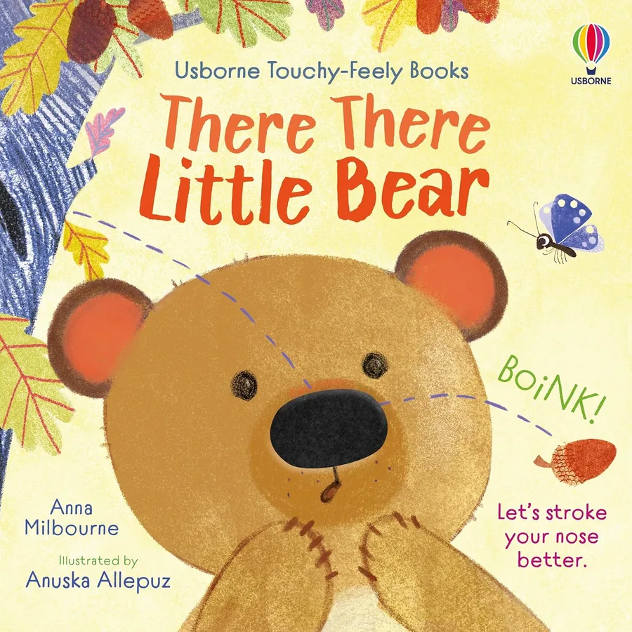 Cover of There There Little Bear (Usborne Touchy-Feely Books series)