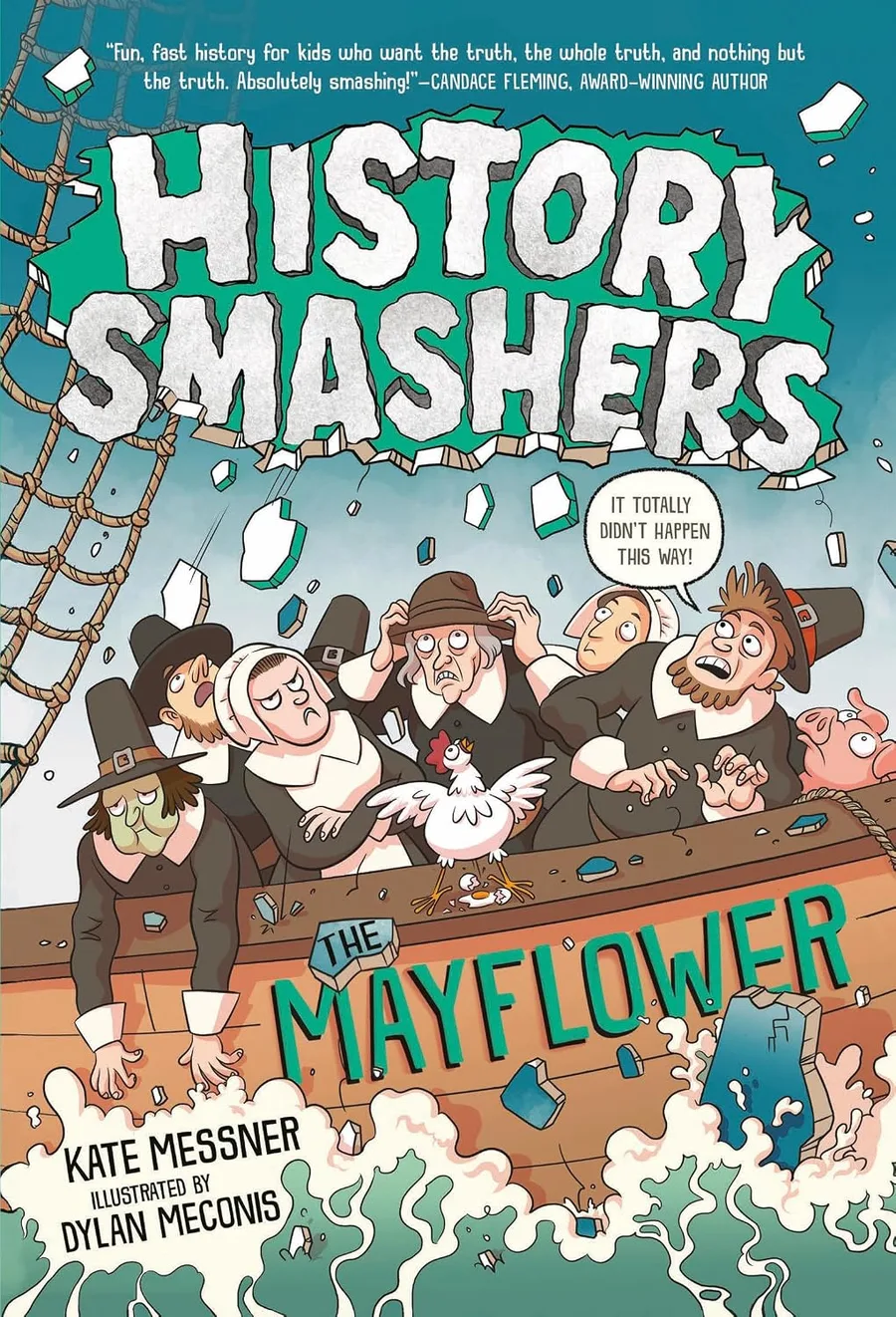 Cover of HISTORY SMASHERS: THE MAYFLOWER