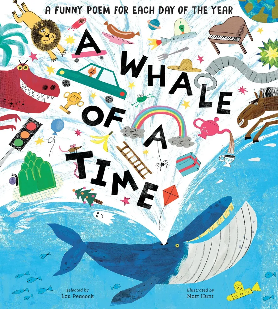Cover of A Whale of a Time: A Funny Poem for Each Day of the Year