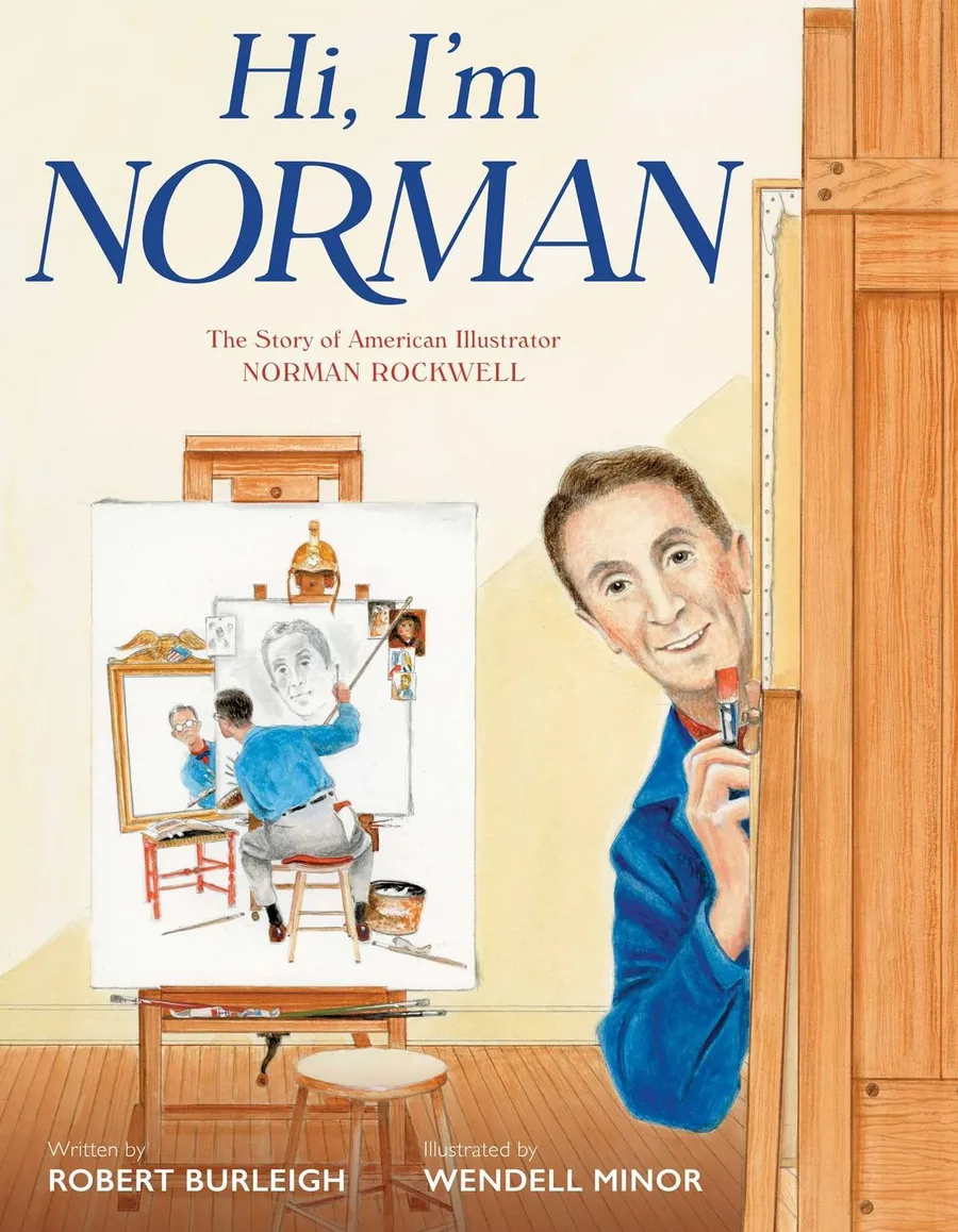 Cover of Hi, I’m Norman: The Story of American Illustrator Norman Rockwell