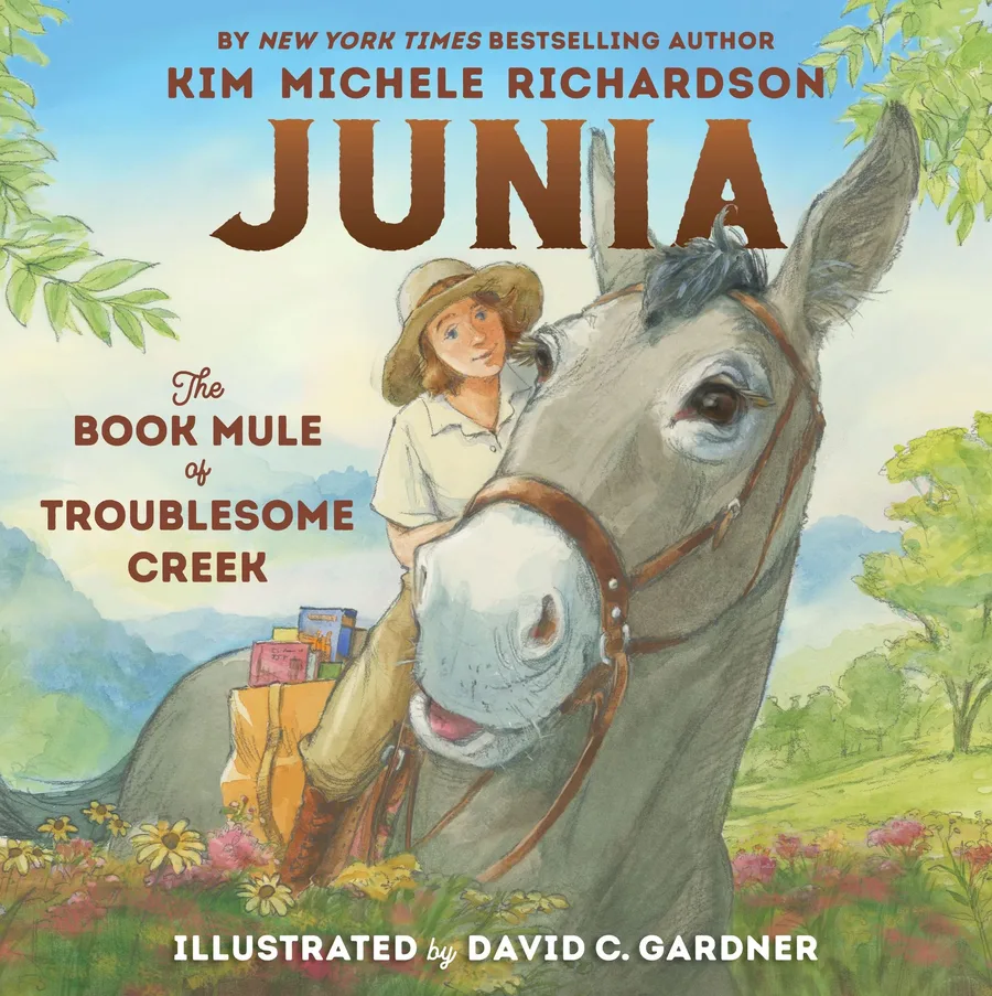Cover of JUNIA, THE BOOK MULE OF TROUBLESOME CREEK
