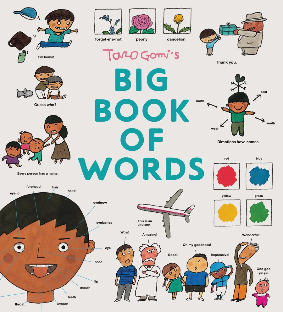 Cover of Taro Gomi’s Big Book of Words