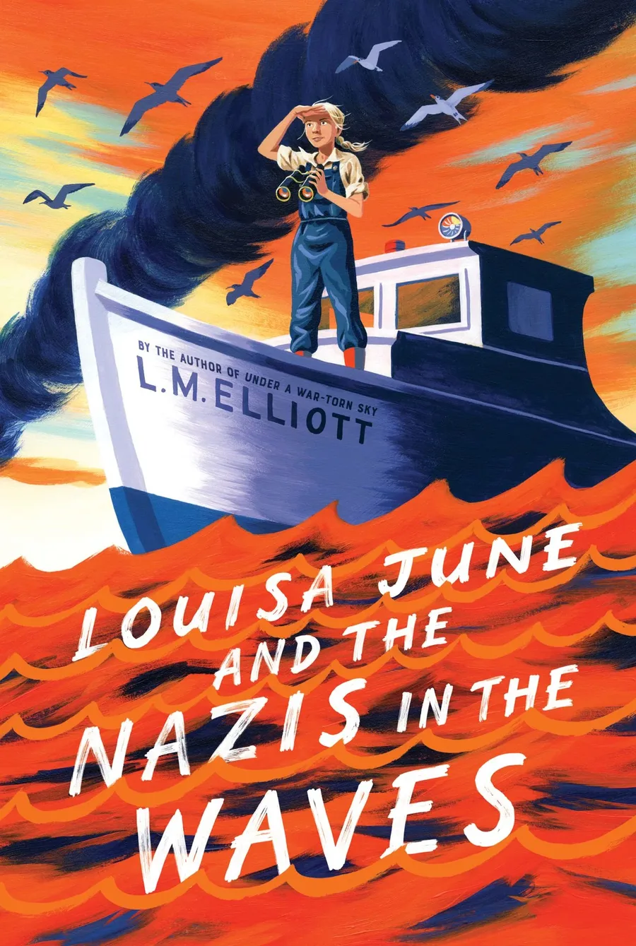 Cover of Louisa June and the Nazis in the Waves