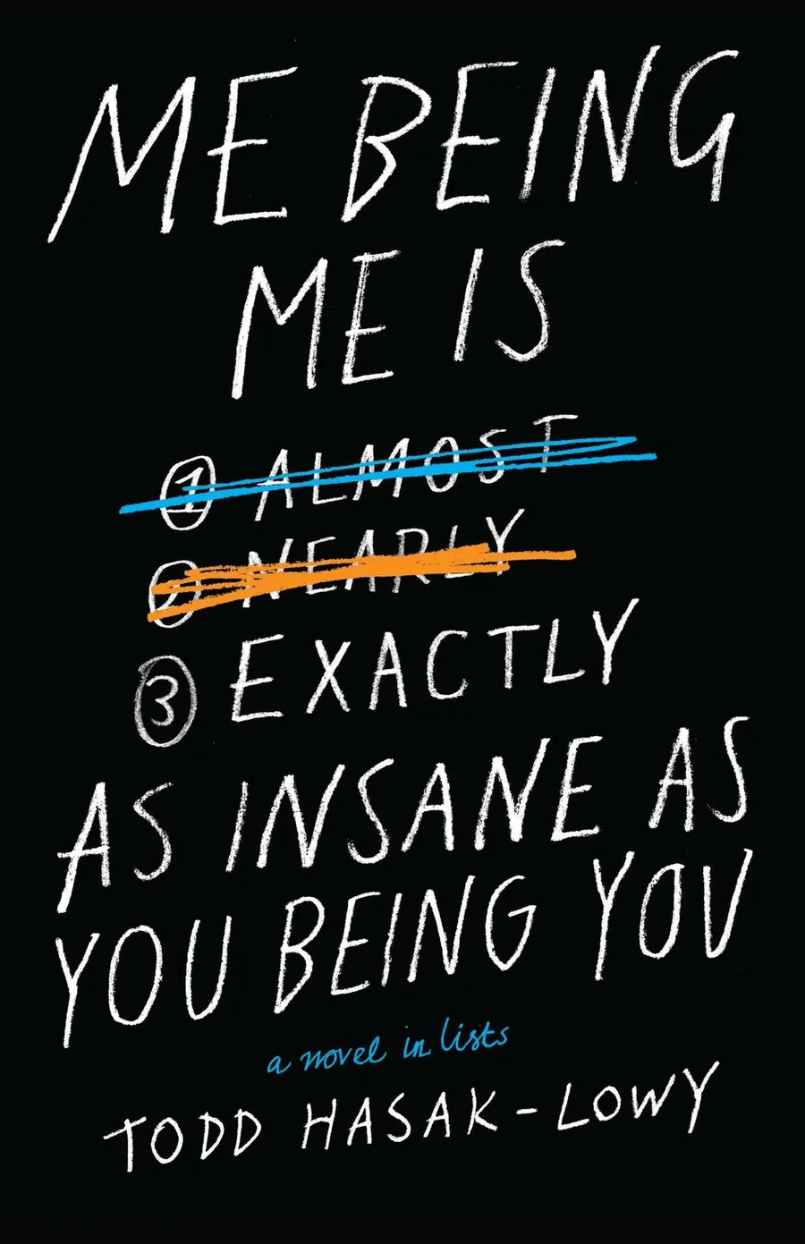 Cover of Me Being Me is Exactly as Insane as You Being You