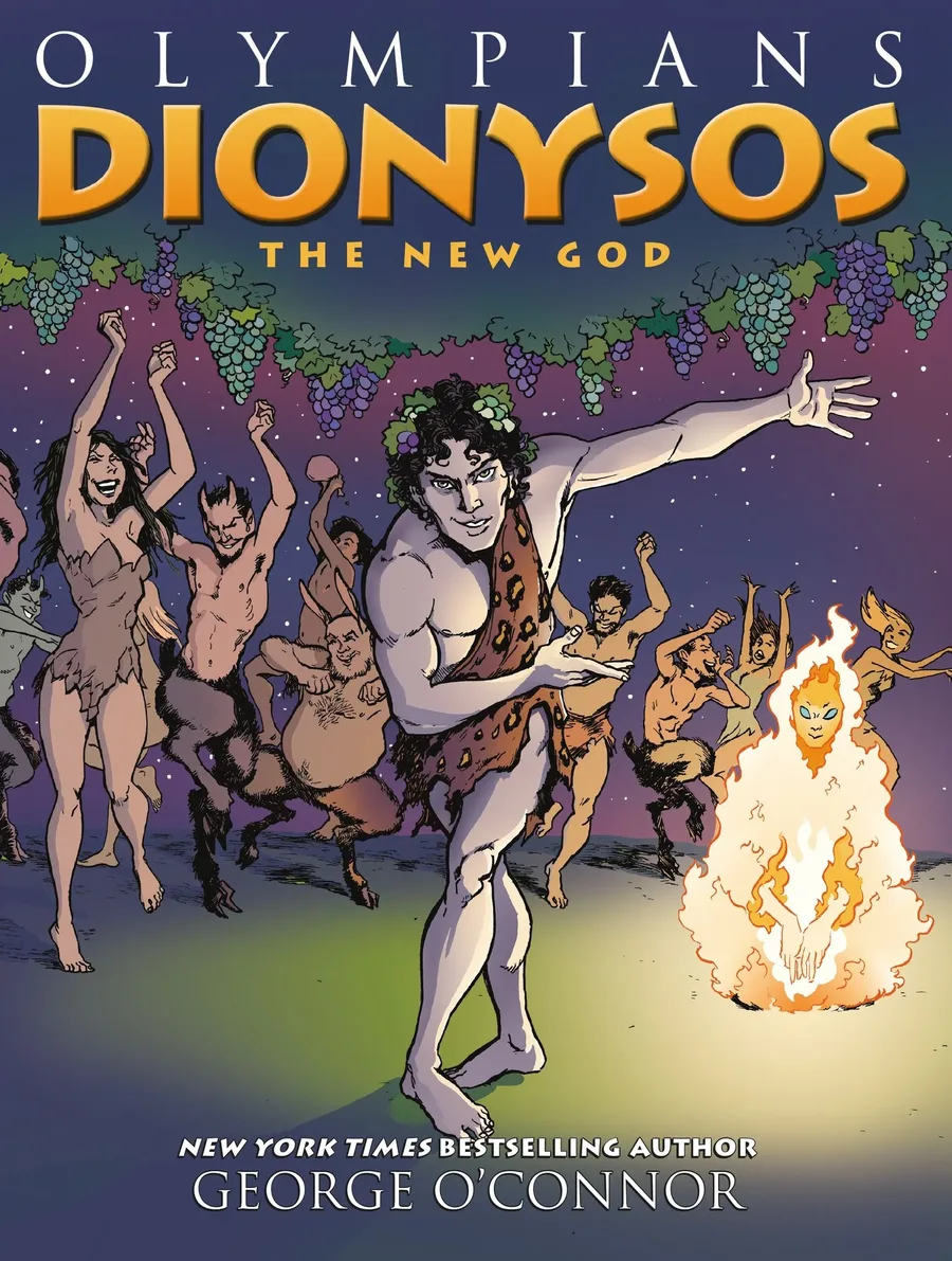 Cover of Dionysos: The New God (Olympians series)