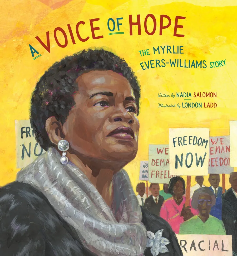 Cover of A Voice of Hope: The Myrlie Evers-Williams Story
