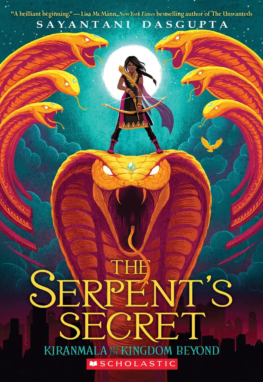 Cover of The Serpent’s Secret (Kiranmala and the Kingdom Beyond series)