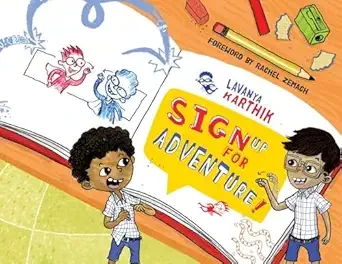 Cover of Sign Up for Adventure!: The Doodling Duo vs. Spaghetti Monster