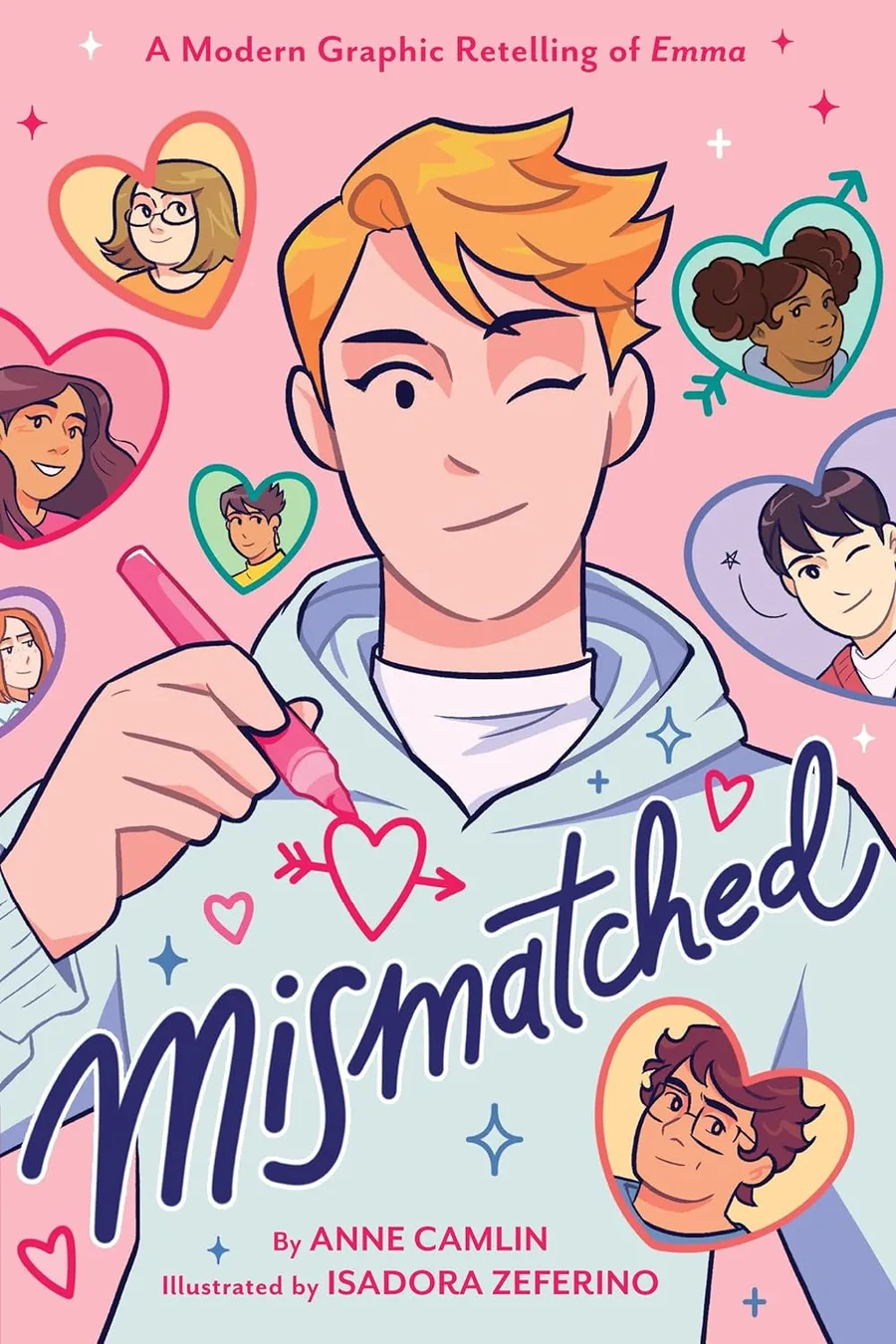 Cover of Mismatched: A Modern Graphic Retelling of Emma