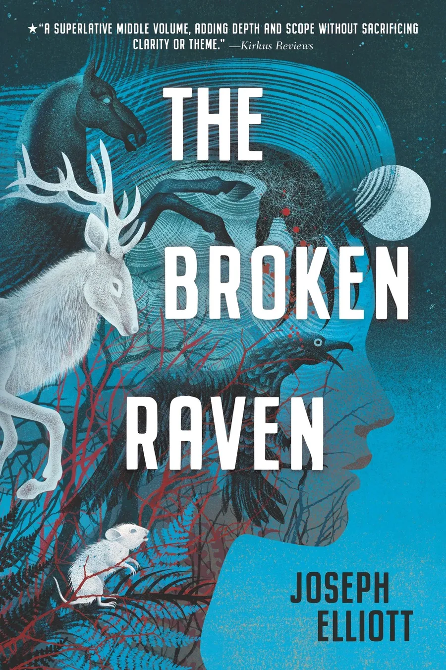 Cover of The Broken Raven (Shadow Skye Trilogy)