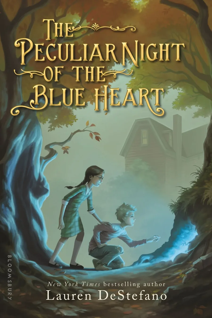 Cover of The Peculiar Night of the Blue Heart