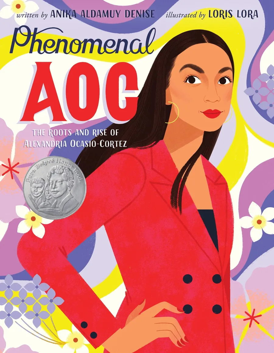Cover of Phenomenal AOC: The Roots and Rise of Alexandria Ocasio-Cortez