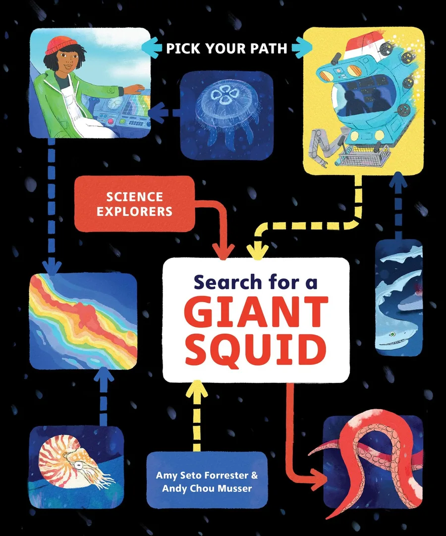 Cover of Search for a Giant Squid: Pick Your Path