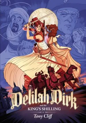 Cover of Delilah Dirk and the King’s Shilling