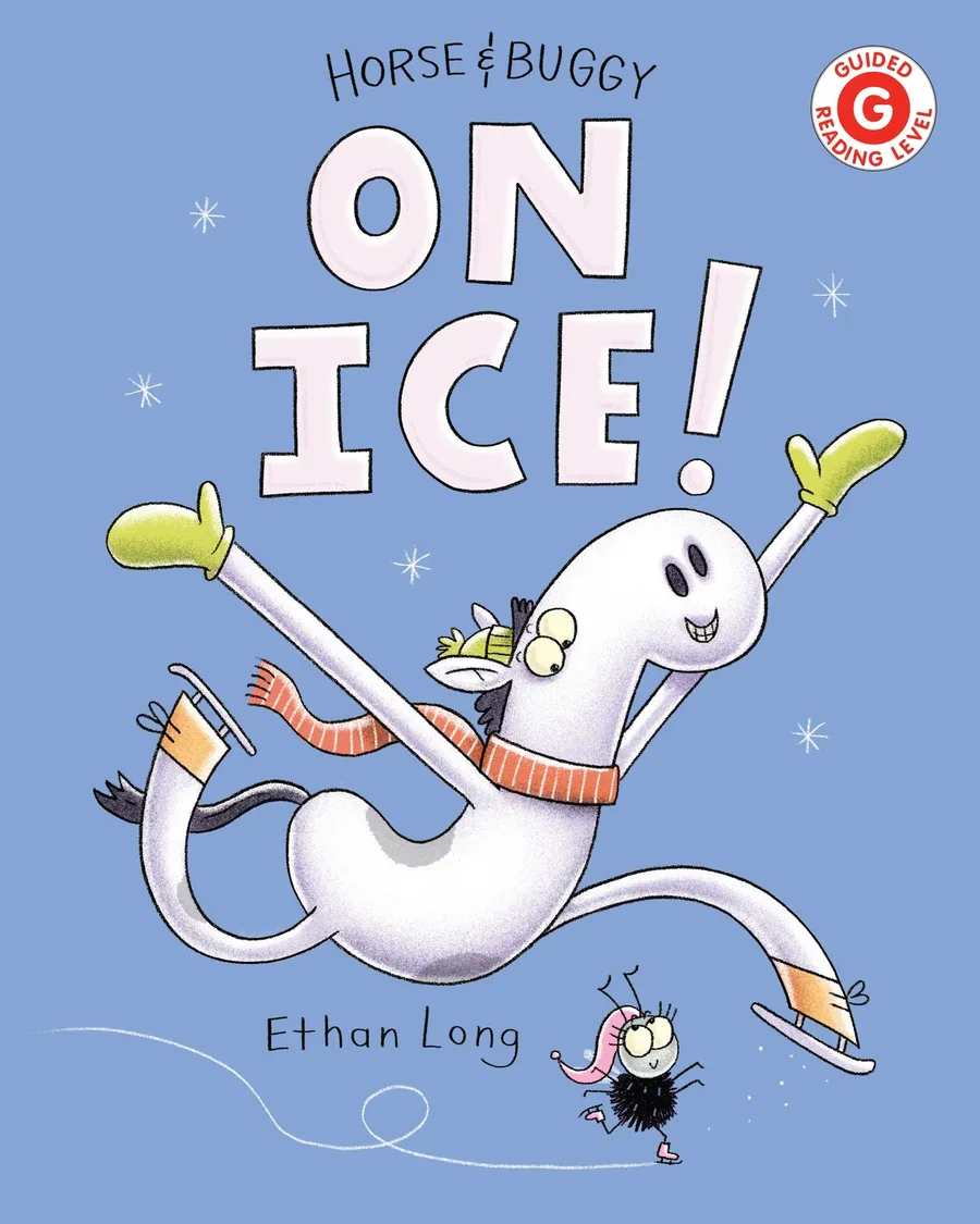 Cover of Horse and Buggy on Ice (I Like to Read series)