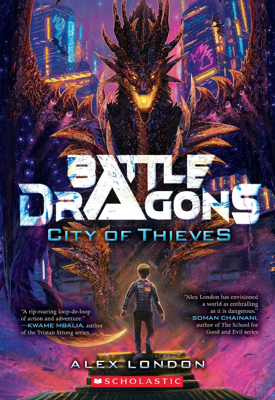 Cover of CITY OF THIEVES (BATTLE DRAGONS #1)
