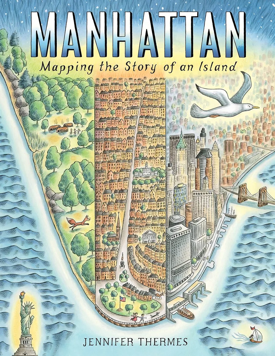 Cover of Manhattan: Mapping the Story of an Island
