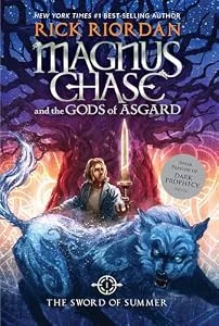 Cover of The Sword of Summer (Magnus Chase and the Gods of Asgard series)