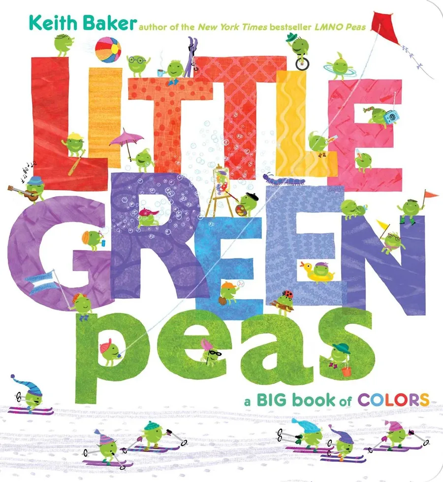 Cover of Little Green Peas: A Big Book of Colors