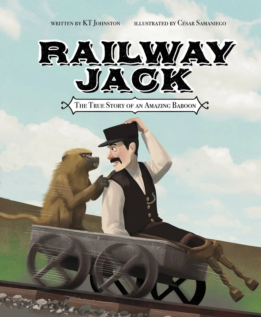 Cover of Railway Jack: The True Story of an Amazing Baboon