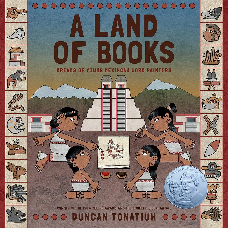 Cover of A Land of Books: Dreams of Young Mexican Word Painters