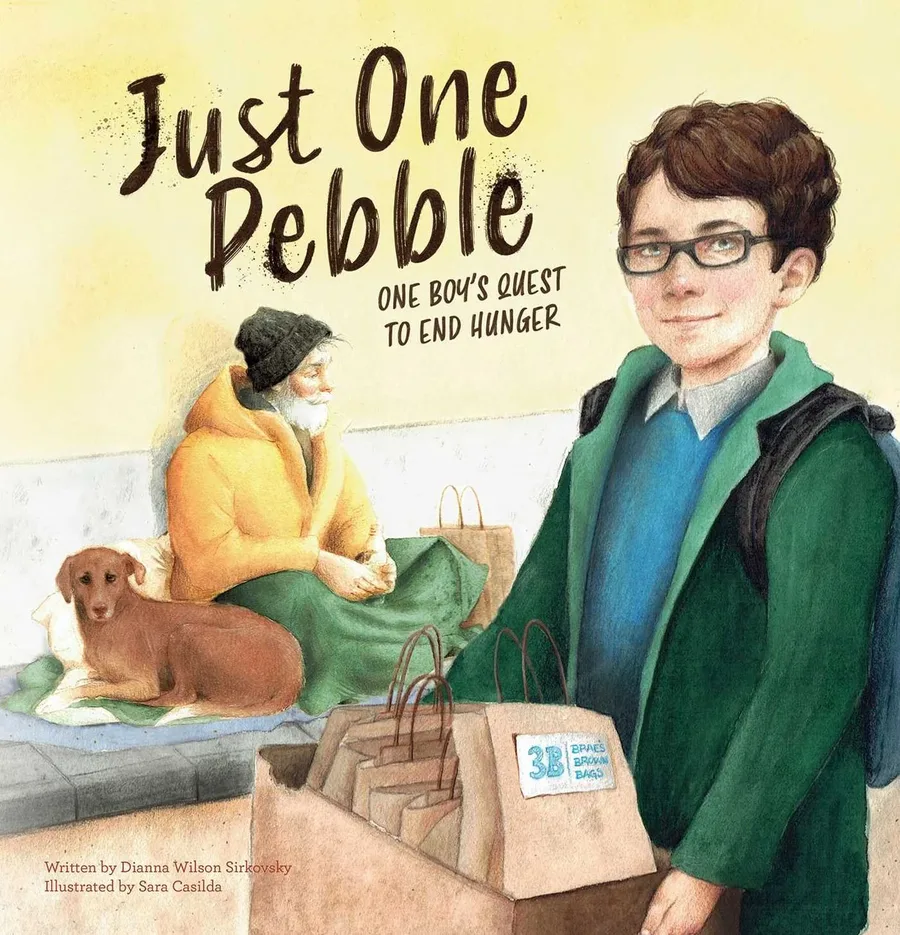 Cover of Just One Pebble: One Boy’s Quest to End Hunger