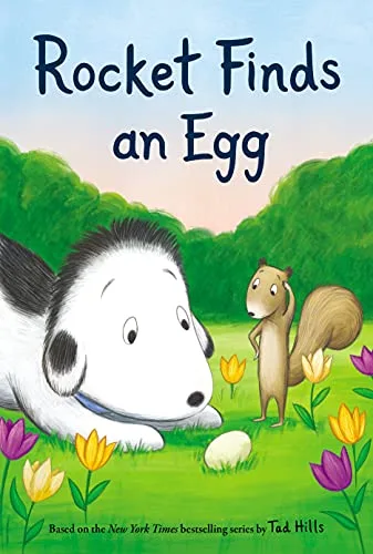 Cover of Rocket Finds an Egg (Steps into Reading series)