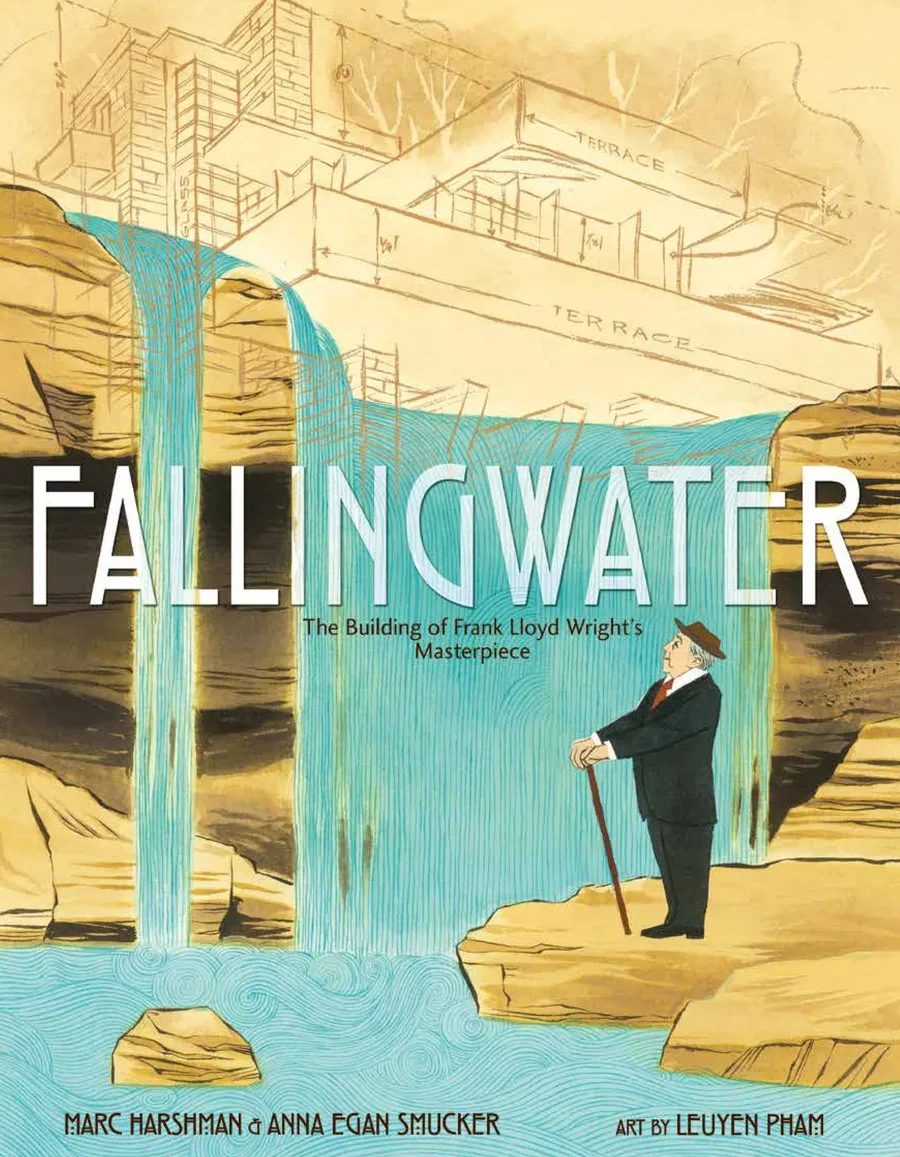 Cover of Fallingwater: The Building of Frank Lloyd Wright’s Masterpiece