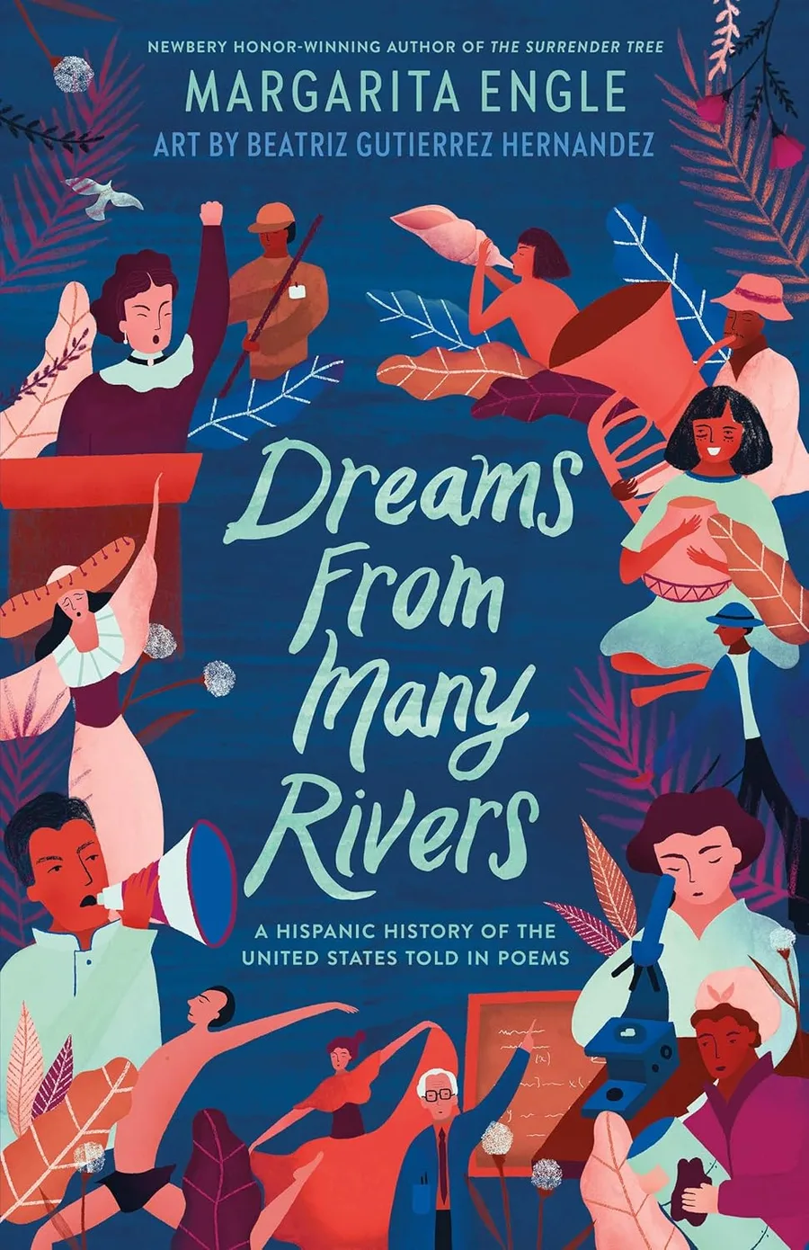 Cover of Dreams from Many Rivers: A Hispanic History of the United States Told in Poems