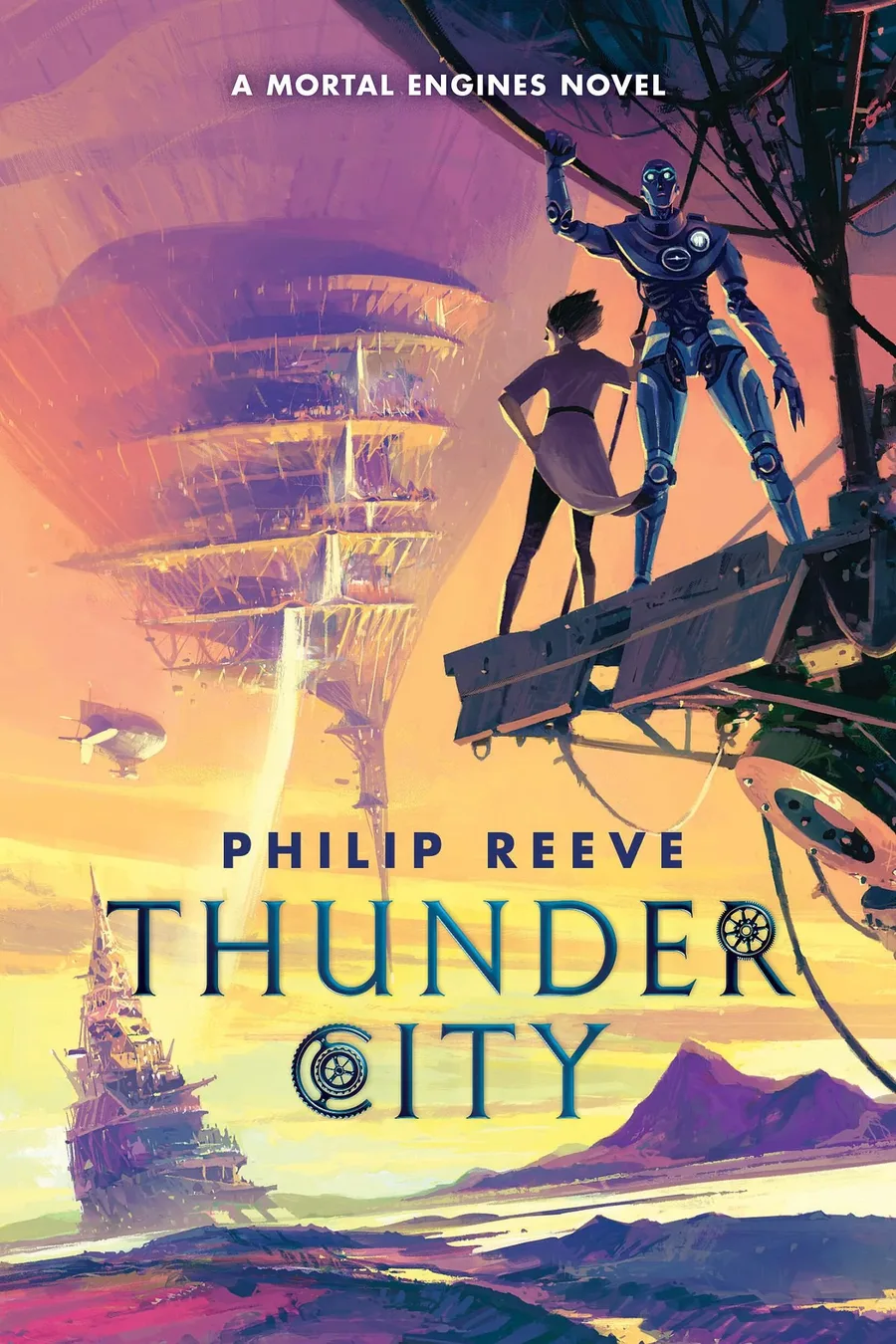 Cover of Thunder City (Mortal Engines series)