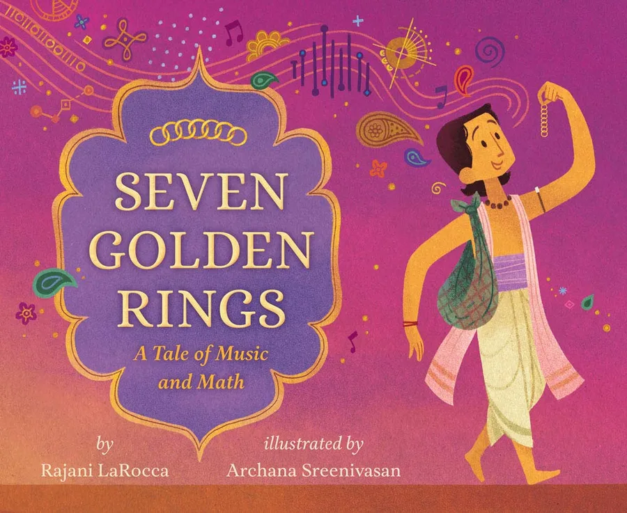 Cover of Seven Golden Rings: A Tale of Music and Math