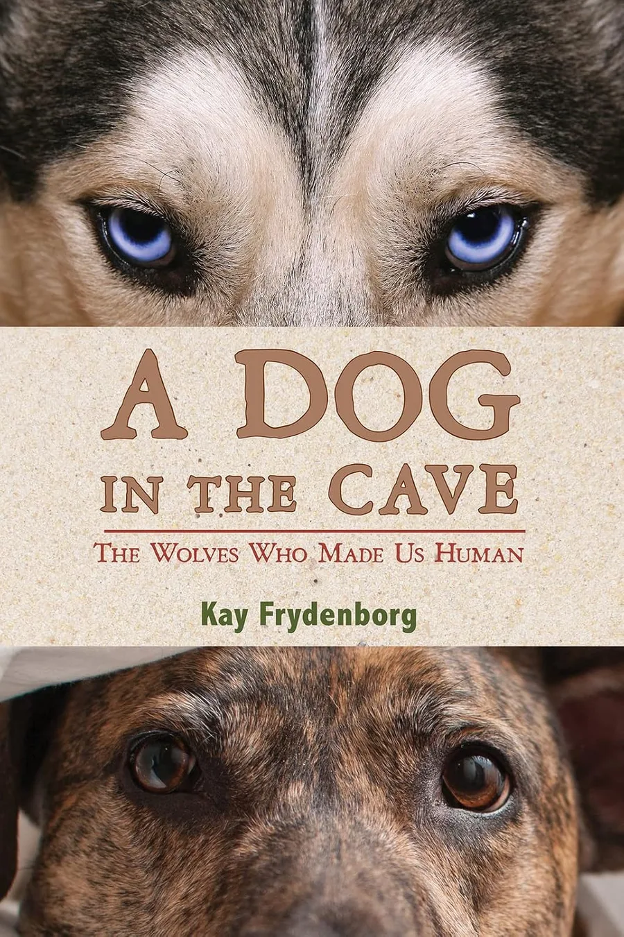 Cover of A Dog in the Cave: The Wolves Who Made Us Human