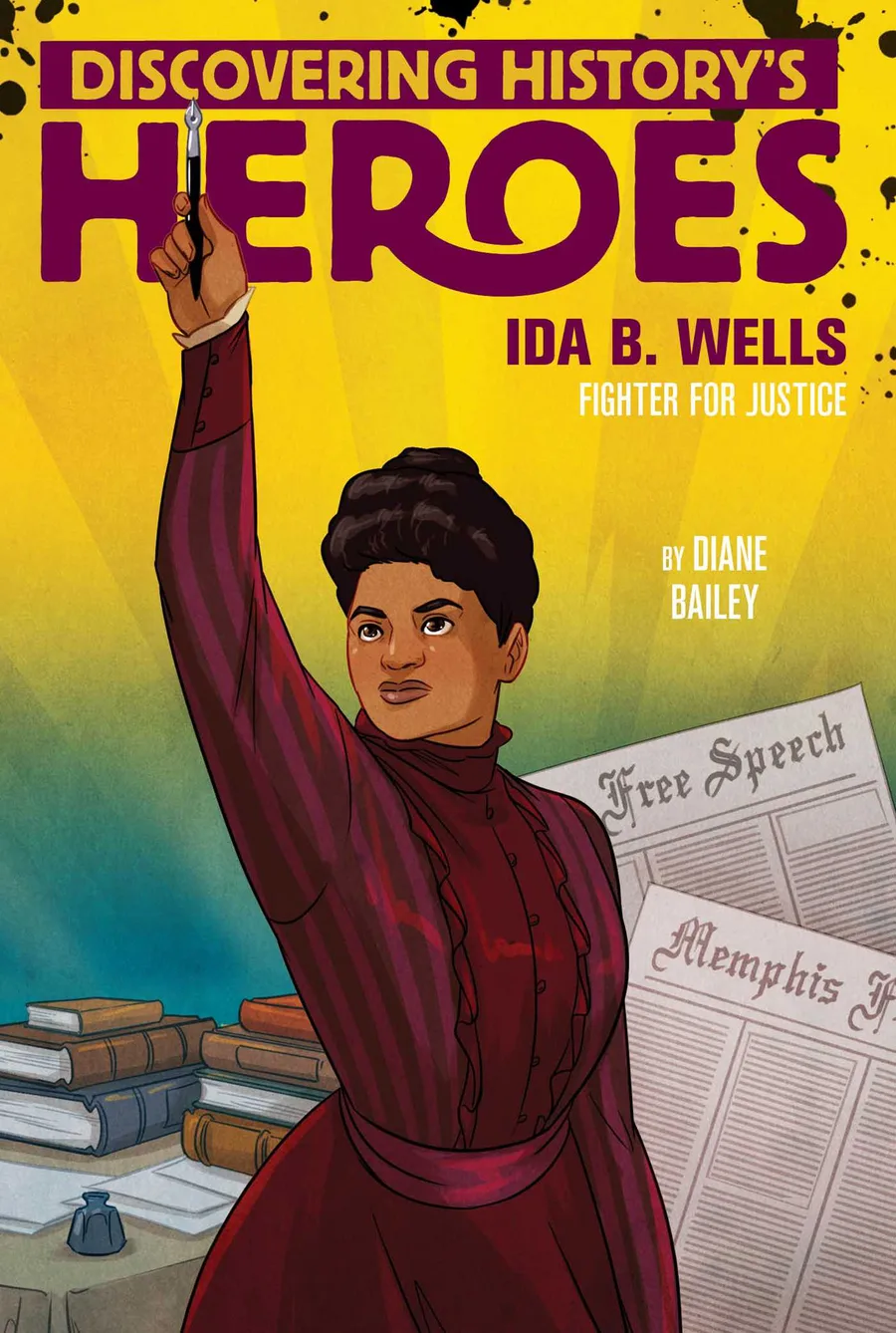 Cover of Ida B. Wells: Discovering History’s Heroes