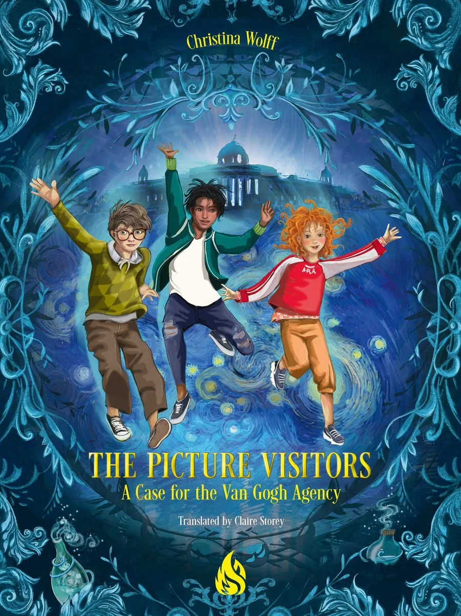 Cover of THE PICTURE VISITORS: A CASE FOR THE VAN GOGH AGENCY