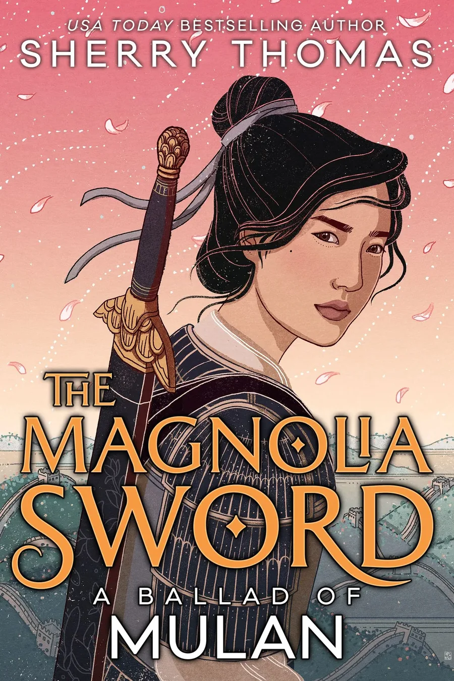 Cover of The Magnolia Sword: A Ballad of Mulan