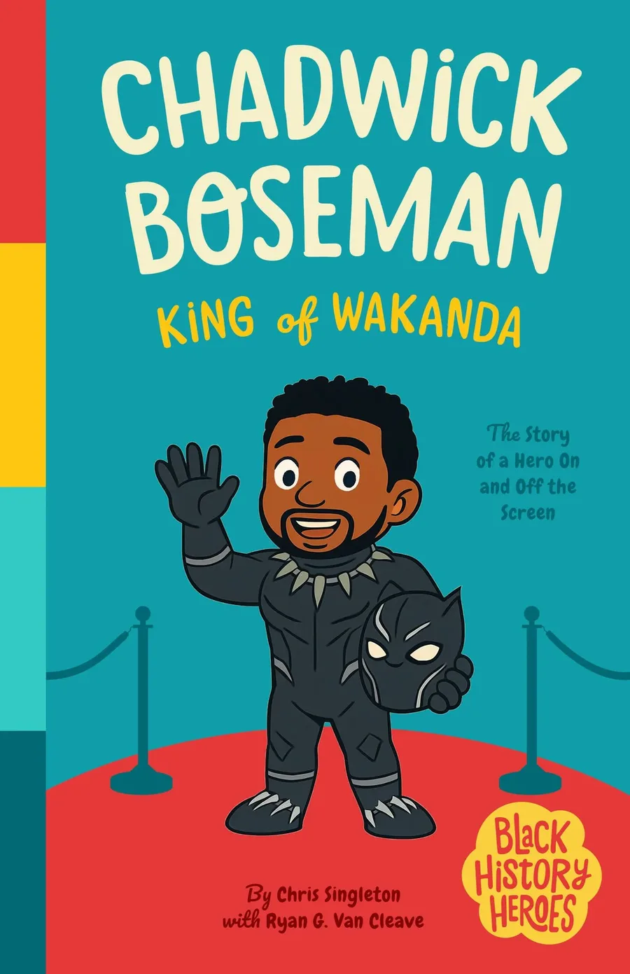Cover of Black History Heroes: Chadwick Boseman