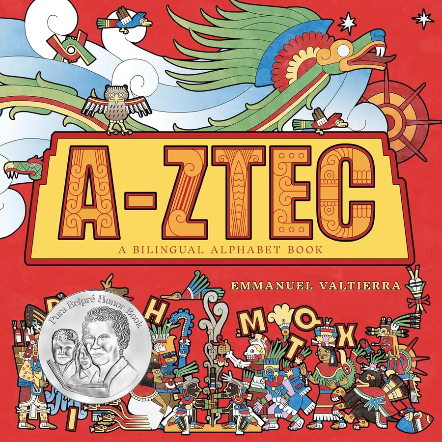 Cover of A-Ztec: A Bilingual Alphabet Book