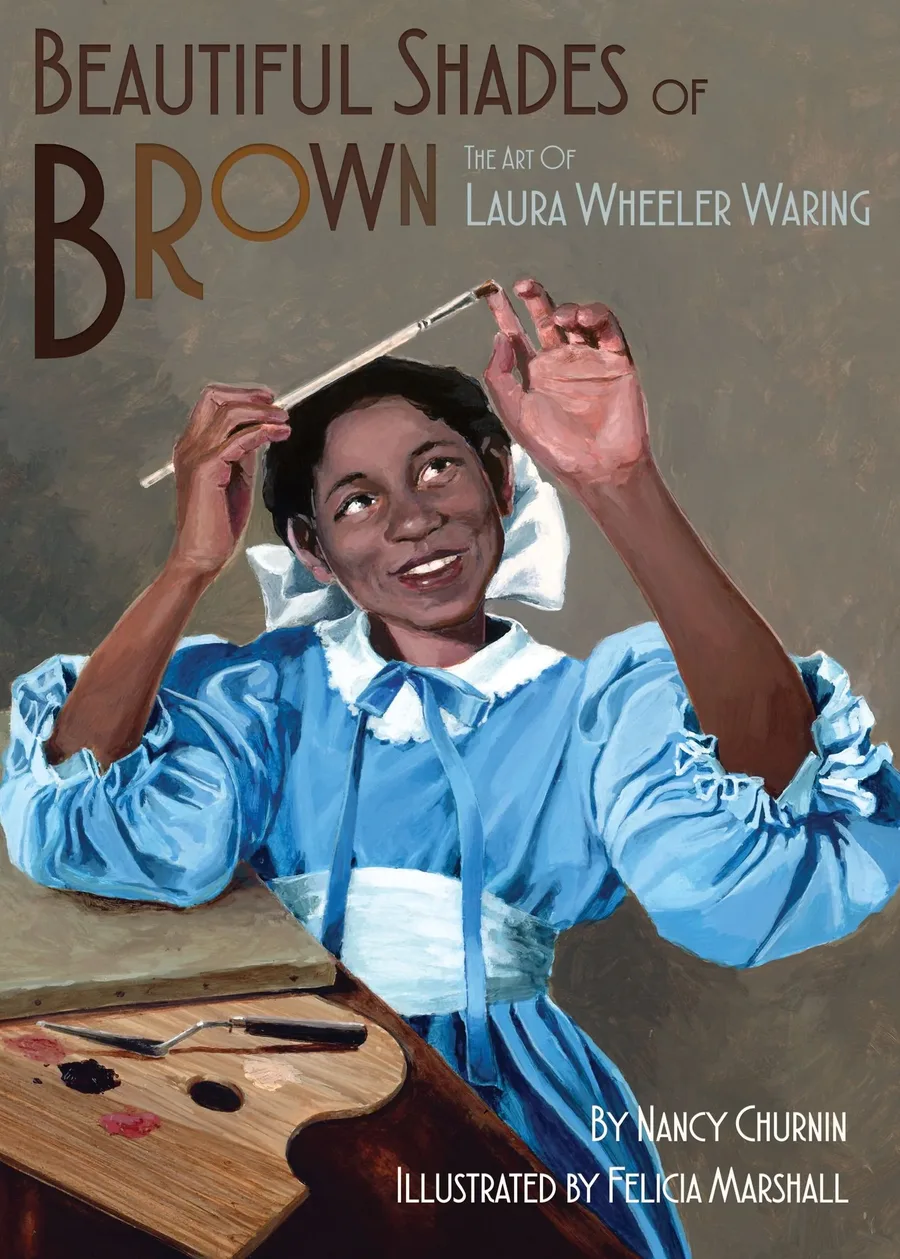 Cover of BEAUTIFUL SHADES OF BROWN: THE ART OF LAURA WHEELER WARING