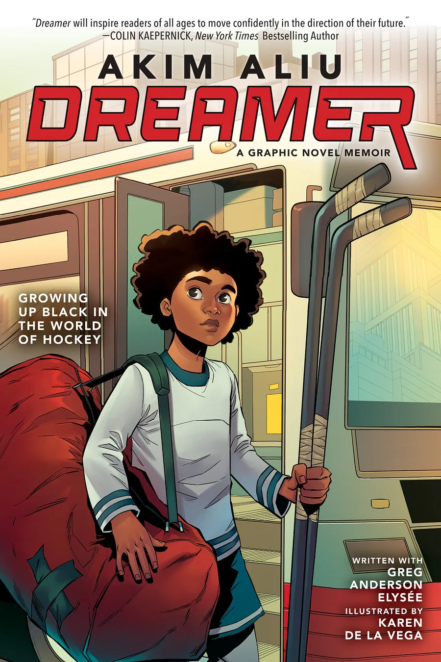 Cover of Akim Aliu: Dreamer (Original Graphic Memoir)