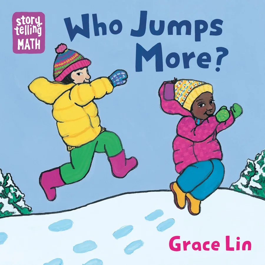 Cover of Who Jumps More? (Storytelling Math