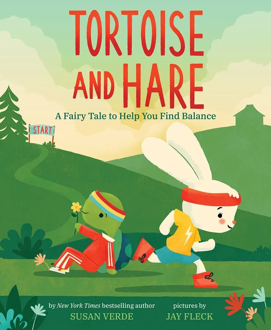 Cover of Tortoise and Hare: A Fairy Tale to Help You Find Balance (Feel-Good Fairy Tales series)