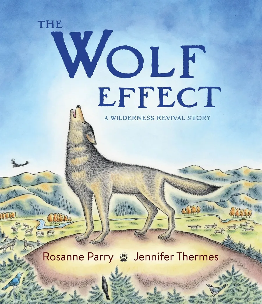Cover of The Wolf Effect: A Wilderness Survival Story (Voice of the Wilderness series)