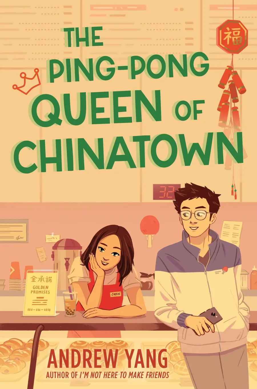 Cover of The Ping-Pong Queen of Chinatown
