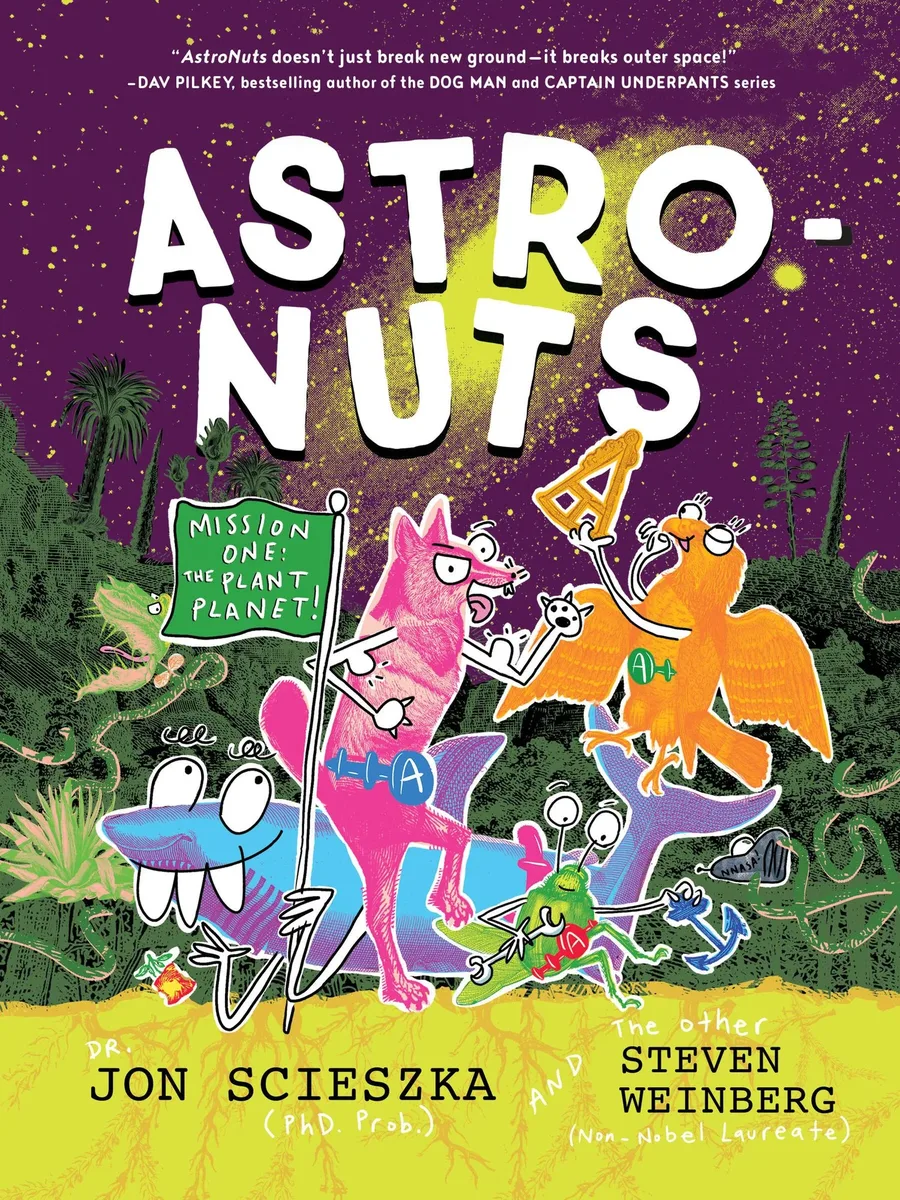 Cover of AstroNuts Mission One: The Plant Planet (AstroNuts series)